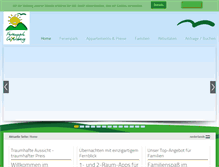Tablet Screenshot of ferienpark-geyersberg.de